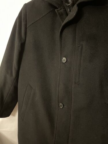 Ralph Lauren cappotto misto lana uomo grande foderato full zip/bottone nero. Molto bello! - Foto 2 di 13