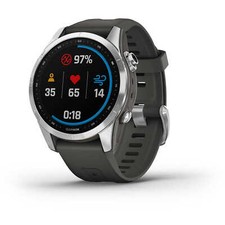 Garmin FENIX 7S Smartwatch Silicone Graphite 42mm 010-02539-01 STANDARD EDITION