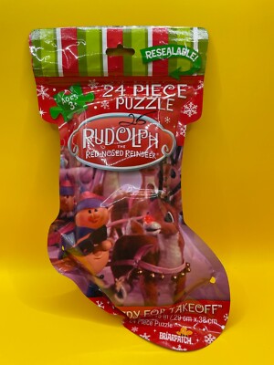 2013 Briarpatch Rudolph the Red-Nosed Reindeer 24-piece Puzzle-Ready for Takeoff