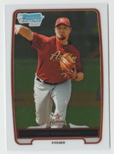 2012 Bowman Chrome Prospects #BCP215A Jake Buchanan - Houston Astros