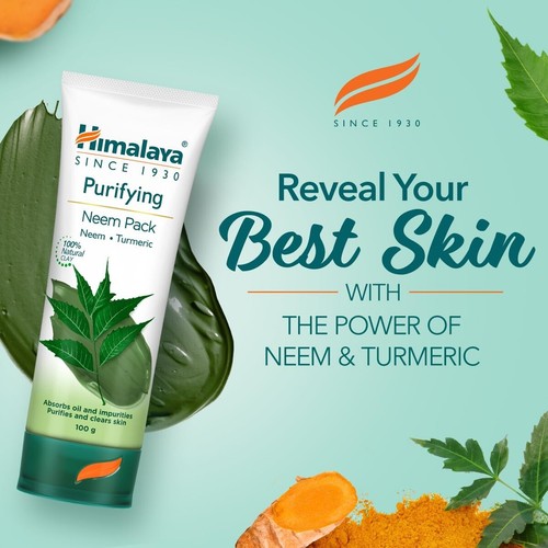 Himalaya Pure Skin Neem Facial Kit | Face Wash, Scrub & Pack | 50ml Each - Picture 8 of 9