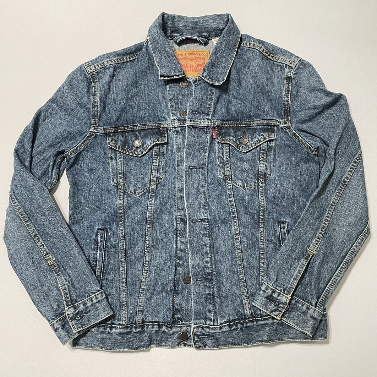 Levi's Mens Denim Jean Jacket Size Medium | eBay