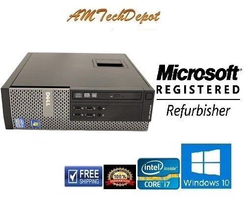 Dell Optiplex 990 Intel Core i7 3.4ghz 16GB 2TB HDD Win10 Pro 64-BIT - Image 2 of 4