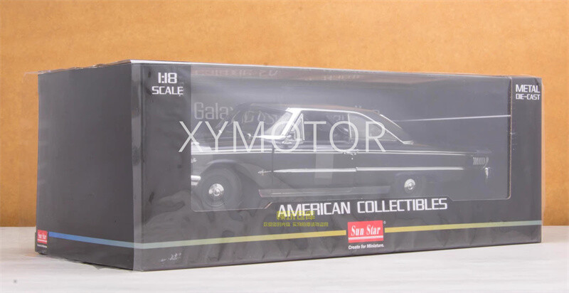 Sunstar 1:18 Ford Galaxie 500 XL 1963 Hardtop Muscle Car Diecast
