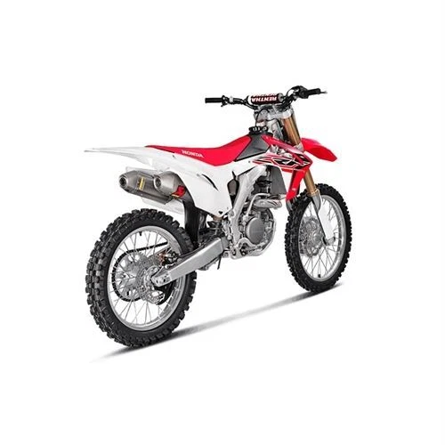 Par sin cordones de escape Akrapovic titanio Honda CRF 250 R 2016-2017 Foto 3 de 4
