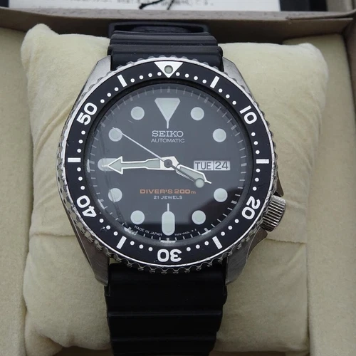 SEIKO Black Boy SKX007J1 Automatic Dive Watch 408592 used