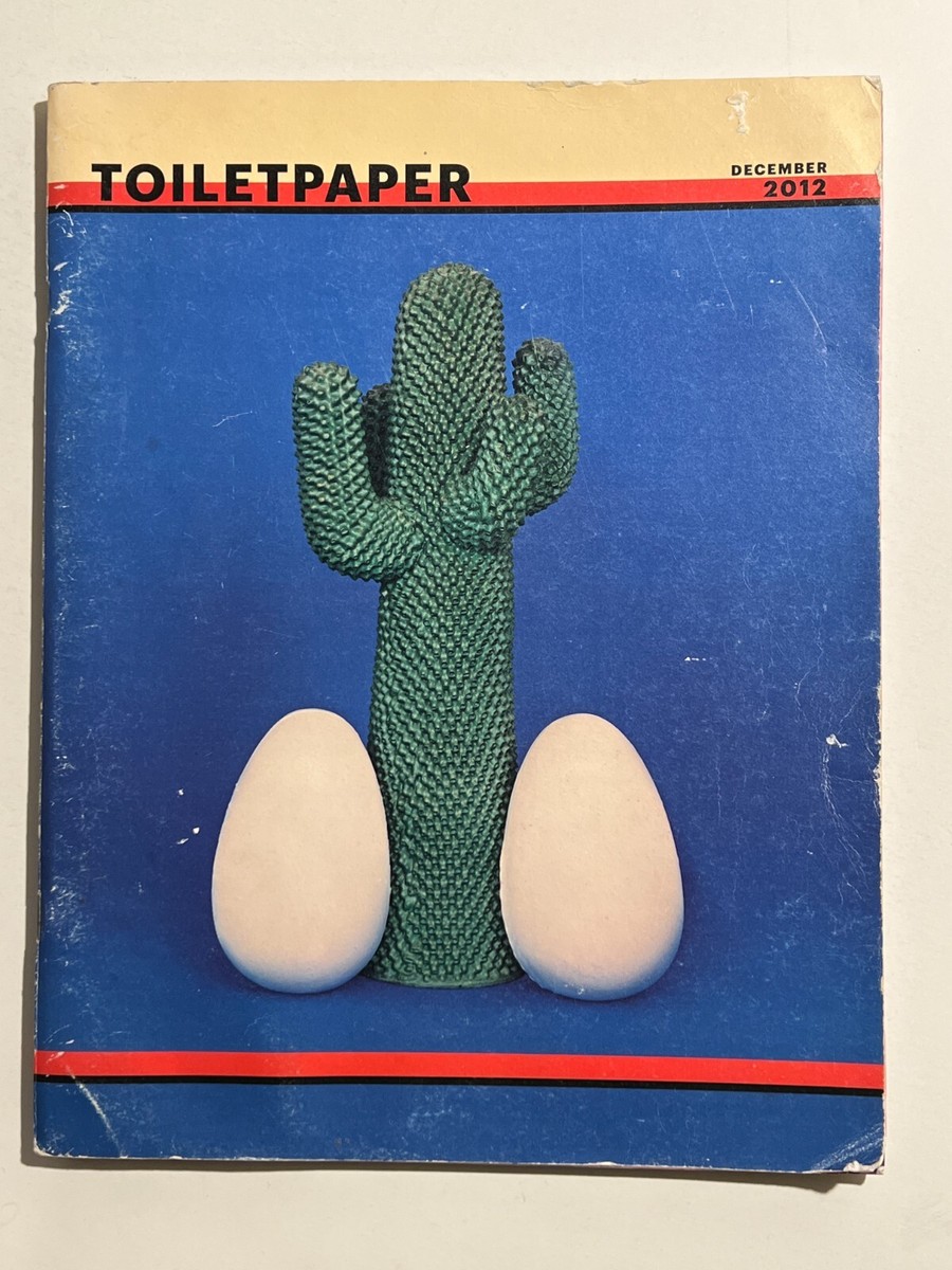 TOILETPAPER MAGAZINE #07 CACTUS Maurizio Cattelan Pierpaolo