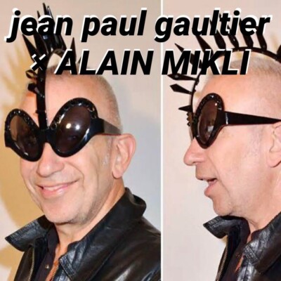 Jean Paul Gaultier ピンズ Made in France Jean Paul Gaultier by MIKLI Goggle type Fashion