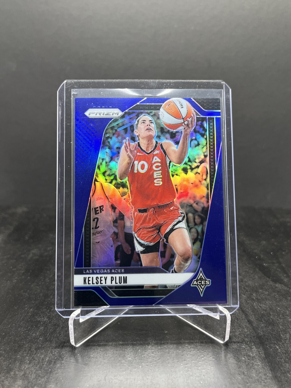 2024 Panini WNBA Prizm Basketball Kelsey Plum Blue 164/199 #77