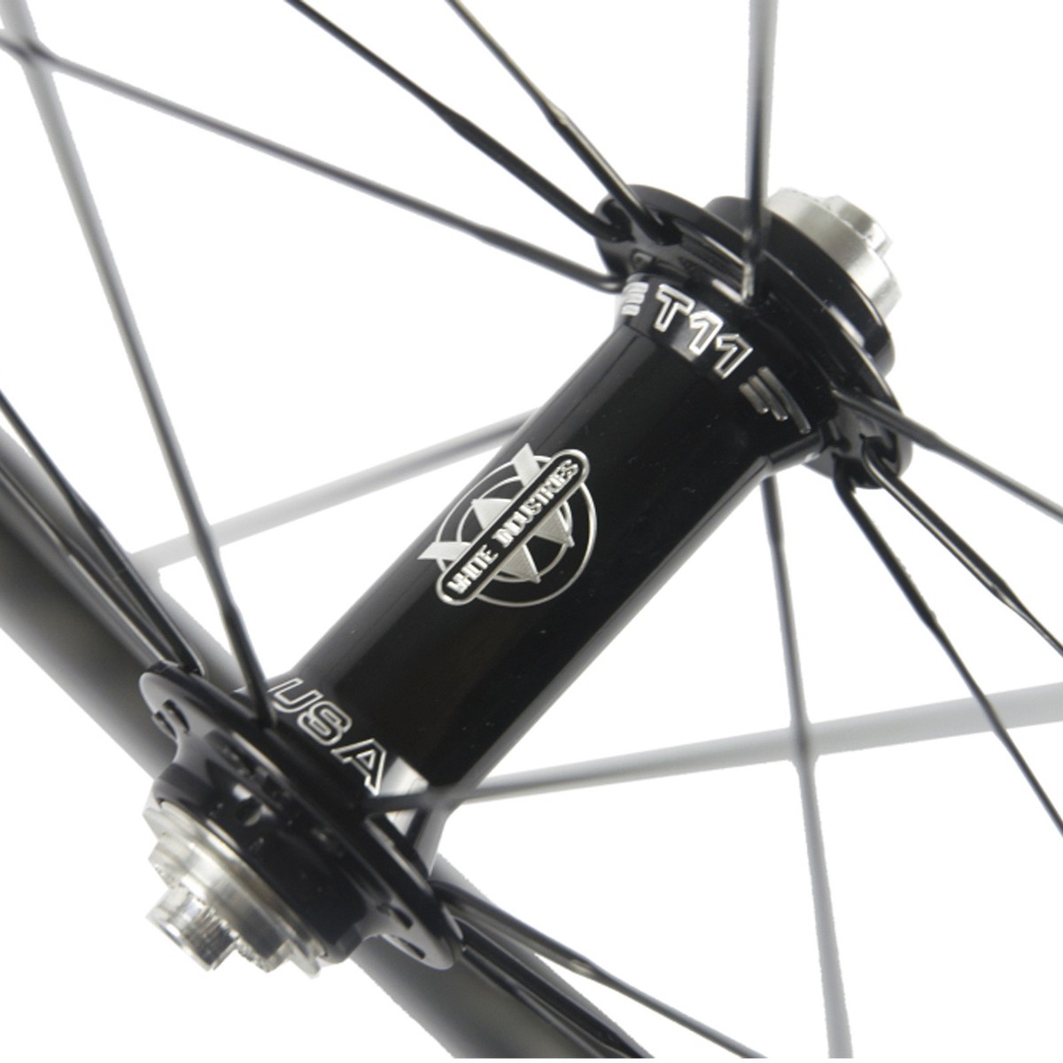 Set Di Ruote In Carbonio 700C Clincher 50 Mm - Mozzi 11v - Per Bici Da Strada Corsa E Turismo - Foto 2
