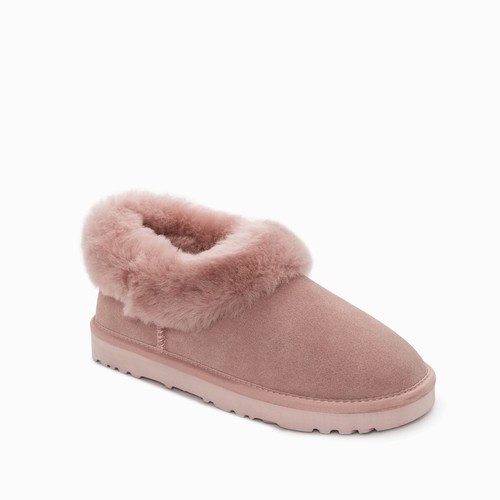 UGG Slippers Avery Unisex Premium Sheepskin Slippers Suede - Picture 18 of 25