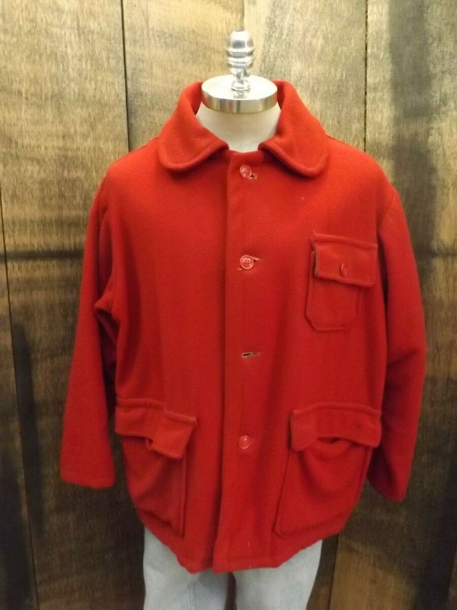 Bullseye Bill Vtg 1950s Sporty Red Wool Game Pouch Hunting Bullseye Bill Vtg 1950s Sporty Red Wool Game Pouch Hunting