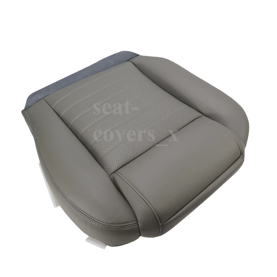 For 2005 to 2009 Ford Mustang GT Driver Passenger Bottom Top Seat Cover GRAY - Изображение 3 из 4