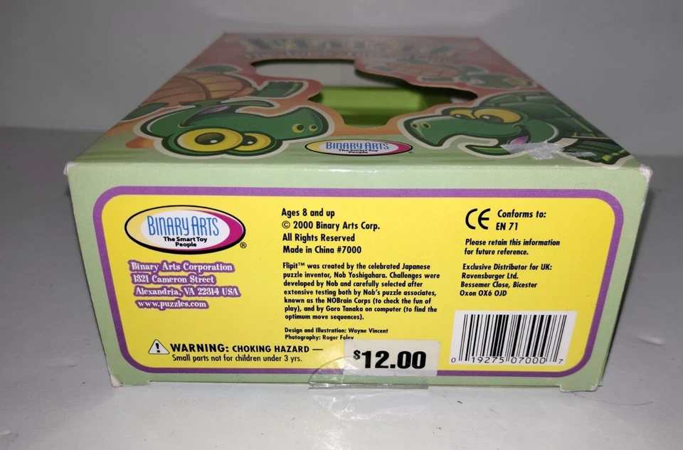 Flip It The Topsy-Turvy Game Think Fun Binary Arts One Player Puzzle Game 2000 - Image 3 of 4