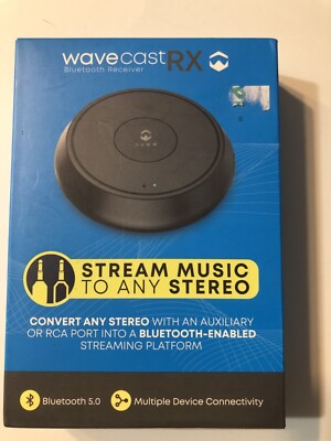 Paww WaveCastRX Bluetooth Receiver 5.0 Multiple Device Connectivity