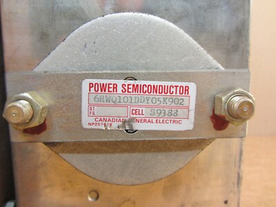 GE General Electric Power Semiconductor SCR Thyristor Cell 6RWQ101DDY05K902