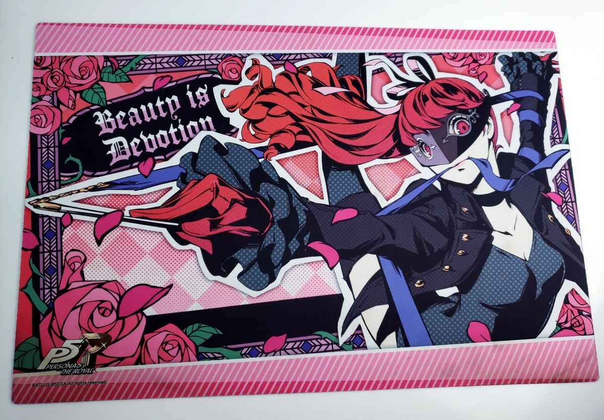 Persona 5 P5 Play Mat Playmat English ATLUS Authentic Brand ! TCG 