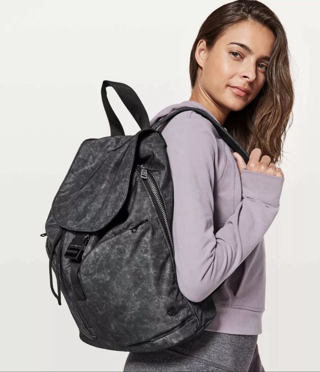 lululemon carry onward rucksack backpack Lululemon Carry Onward Rucksack Backpack 12L Gravel Dust Ice Grey Nebula