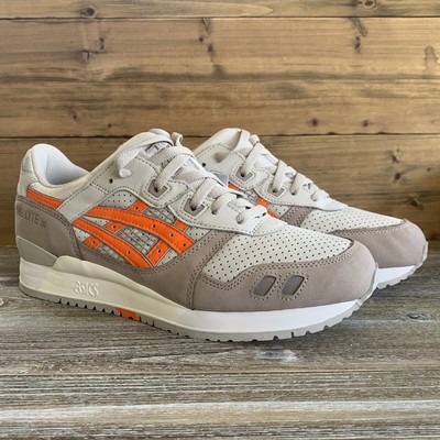 Kith Ronnie Fieg Asics Gel Lyte III Super Orange Size 10.5 GL3 