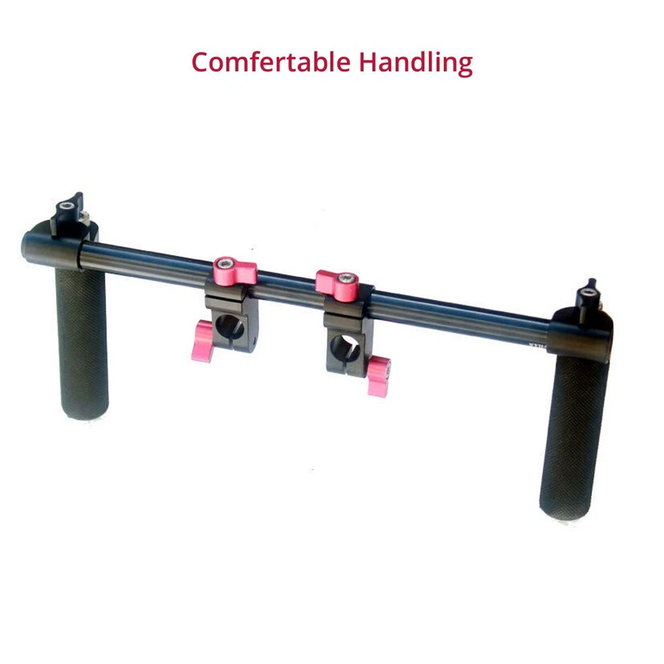 Shootvilla DSLR Cámara Plataforma Soporte de Hombro Soporte Estabilizador Kit Elevador de Altura QR Foto 3 de 4