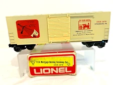 LIONEL TCA 1018-1979 #1 MUSEUM MORTGAGE BURNING CEREMONY-BLT-'79 NEW