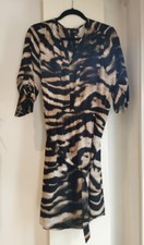 Mossimo Womens Leopard Print Belt Dress Size XL