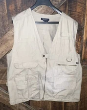 5.11 TACTICAL Men's TACLITE PRO Concealed Carry Vest TDU Khaki 80001 Sz XL