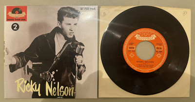 45 7'' FRENCH EP RICKY NELSON WHOLE LOTTA SHAKIN GOIN ON