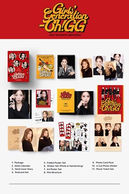 GIRLS GENERATION-OH!GG 2023 SEASON'S GREETINGS / Calendar+Diary+