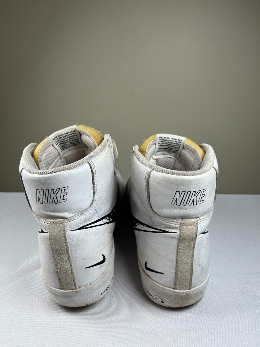Size 12 - NIKE Blazer 77 Mid Vintage Sketch - Black CW7580 Size 12 - NIKE Blazer 77 Mid Vintage Sketch - Black CW7580
