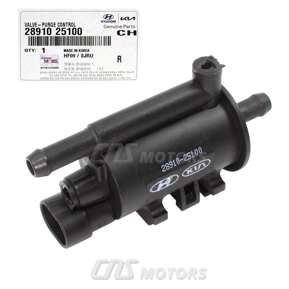 GENUINE Purge Control Valve for 06-14 Hyundai Kia 2.0L 2.4L OEM 2891025100⭐⭐⭐⭐⭐ Foto 3 de 4