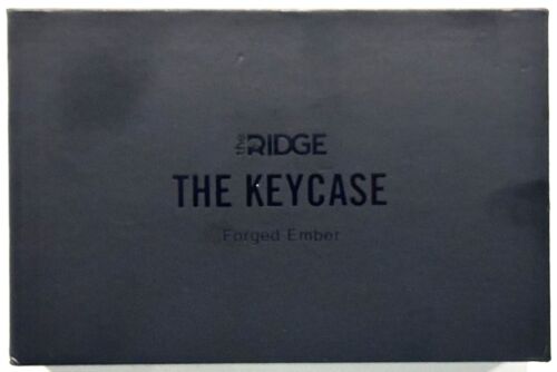 Ridge Key Ring Forged Ember w/Key Fob Ring Sturdy Quality Missing One Set Screw - Picture 4 of 6