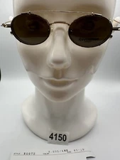 New Vintage Revolution Eyewear With Sun Shade RE072 Shiny Gold Amber 41 19 140