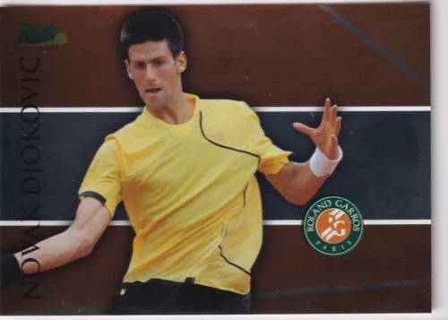 Novak Djokovic 2008 Ace Authentic Matchpoint - French Open - Foil #RG17