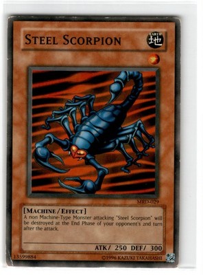 Yu-Gi-Oh! Steel Scorpion Unlimited MRD-029 Heavily Played Common