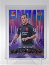 LUCAS VAZQUEZ 2025 TOPPS CHROME BUNDESLIGA ULTRA BEAM PURPLE /75 Q6262