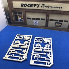 Sale 2 327 350 Sb Chevy Engine Stand Shop Diorama Amt 125 Lbr Model Parts