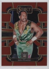 2024 Panini Select WWE Concourse Red Prizm /175 Faarooq Ron Simmons #15 HOF 0re8