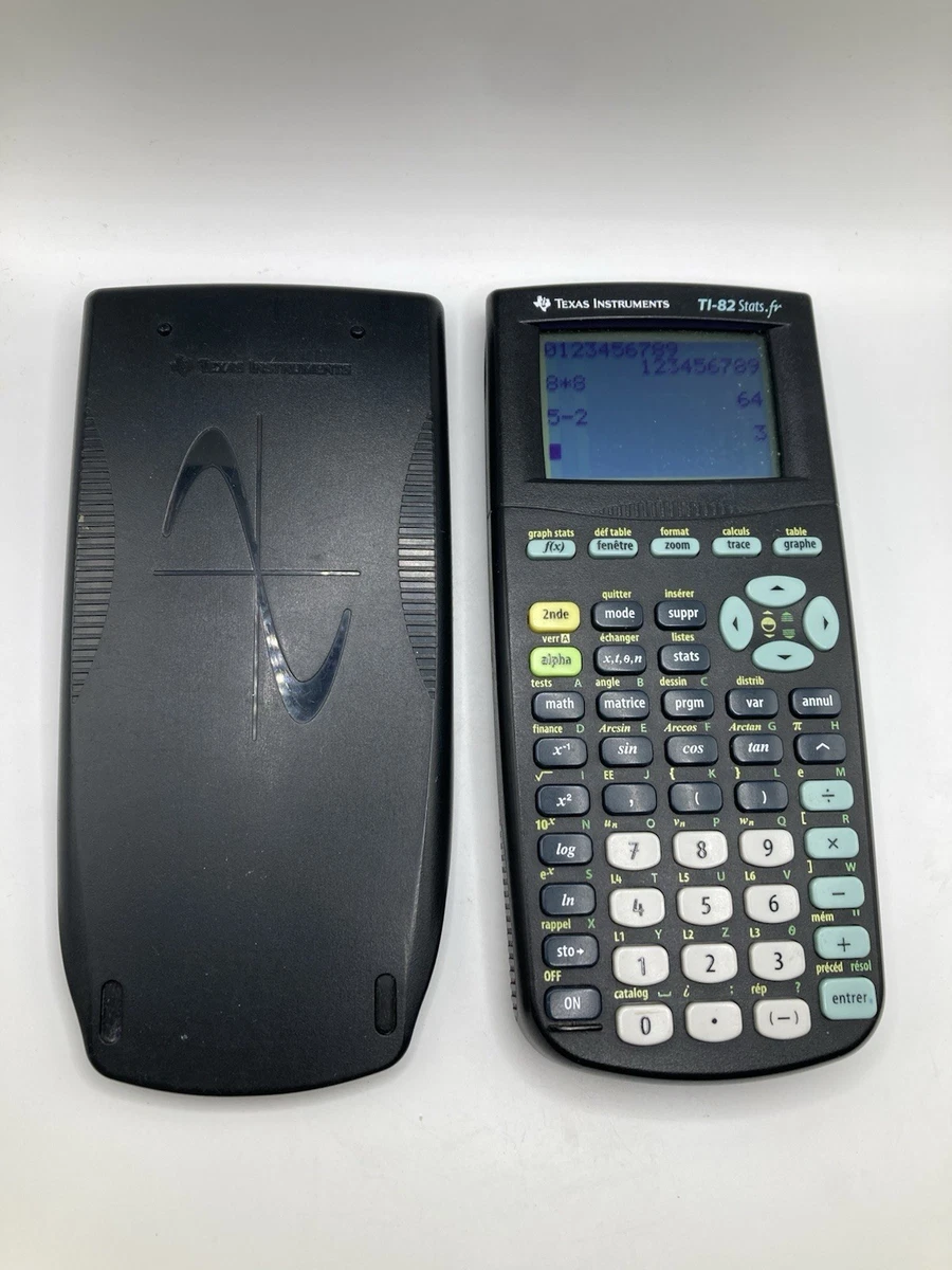 Calculatrice Scientifique Texas Instruments TI-82 Advanced - Papeterie & Fournitures scolaires Calculatrice Scientifique Texas Instruments TI-82 Advanced - Papeterie & Fournitures scolaires