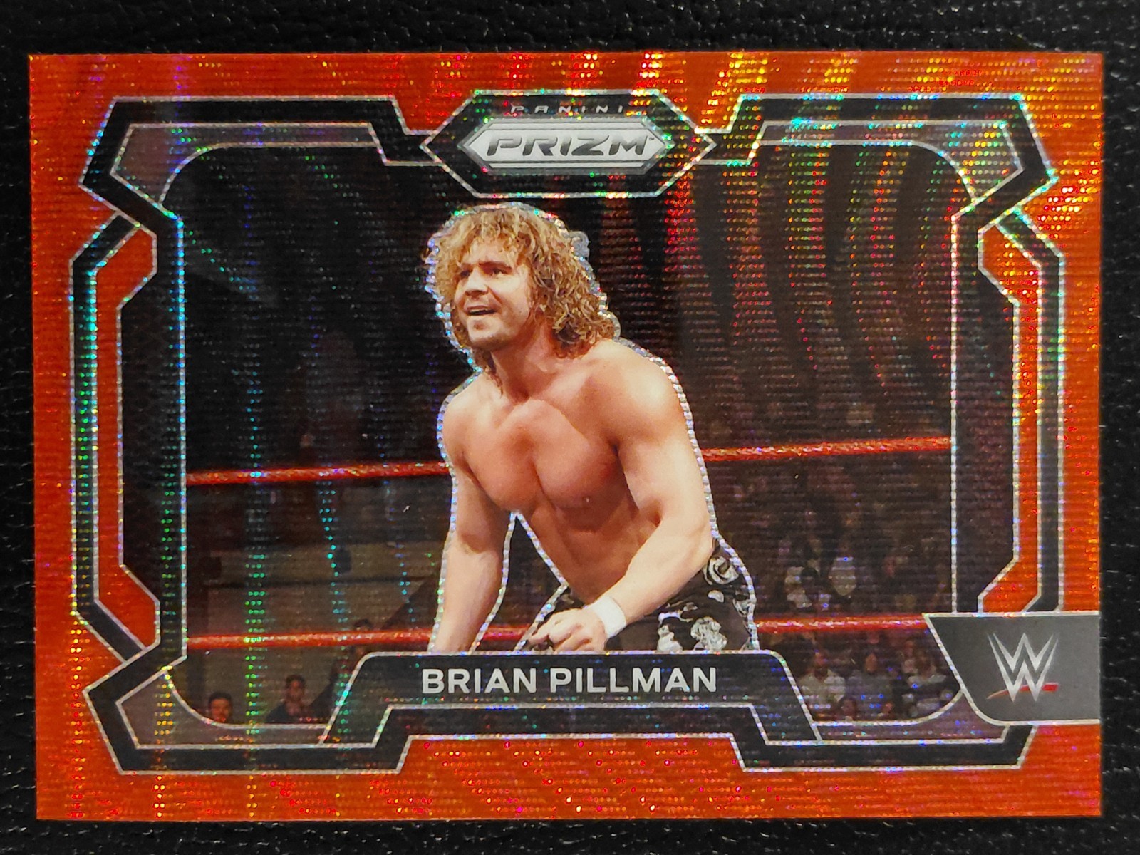 2024 Panini Prizm WWE Brian Pillman Red Wave Prizm #13