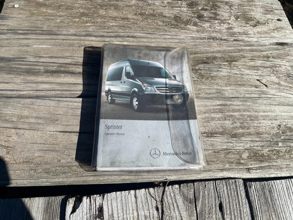 2012 Mercedes Benz Sprinter 2500 3500 Van Proprietário Operador Manual Conjunto Estendido - Imagem 3 de 4