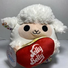 ZURU Snackles Series 2 Lamb & Jelly Belly 8 Inch Collectible Stuffed Animal