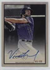 2019 Bowman Heritage Chrome Prospect Refractor 65/99 Vince Fernandez Auto 0x4h