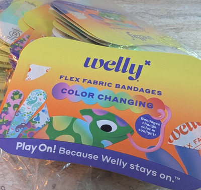 Color Changing! Welly Bandage Lot