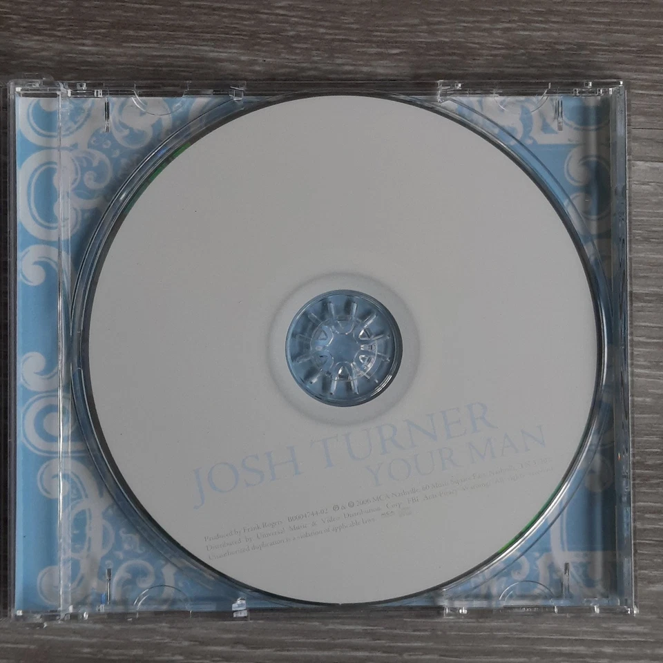 Josh Turner - Your Man CD 2006 MCA Nashville Country Foto 4 de 4