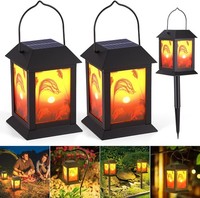 Solarleuchten FüR AußEn 2 StüCk Warmweiß Gartenlampe Deko Tragbar Terrasse