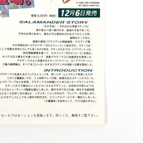 A4 BifType Flyer PC Engine Gradius Salamander 90s PC Engine Gradius Salamander d