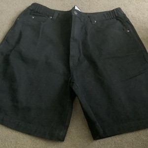 King Size Black Denim Shorts Size 44 Men’s