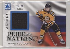 2014 ITG Draft Prospects Pride of a Nation Blue /70 Nikolay Goldobin #PN-7 0a4