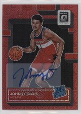 2022 Donruss Optic Rated Rookie Choice Prizm Signatures Johnny Davis Auto 01e8